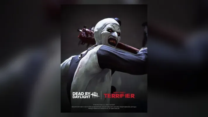 Art the Clown, de Terrifier, ganha nova imagem em Dead by Daylight antes do PTB de 27 de outubro