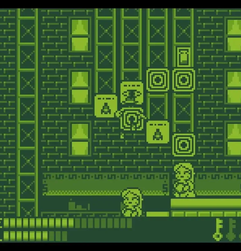 Fase de Avenging Spirit, jogo de ação da Jaleco para Game Boy, no Nintendo Switch Online