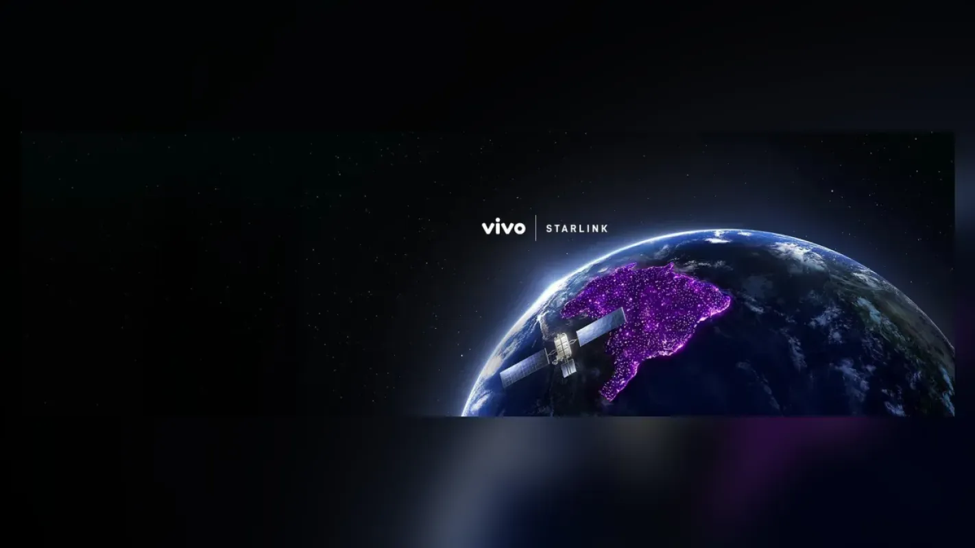 Vivo lança Vivo Satélite com Starlink e conecta celular direto ao satélite