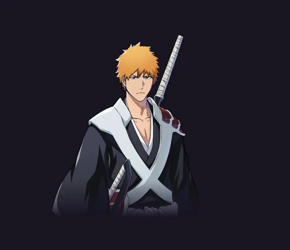 Ichigo Kurosaki em arte oficial de BLEACH Mirrors High