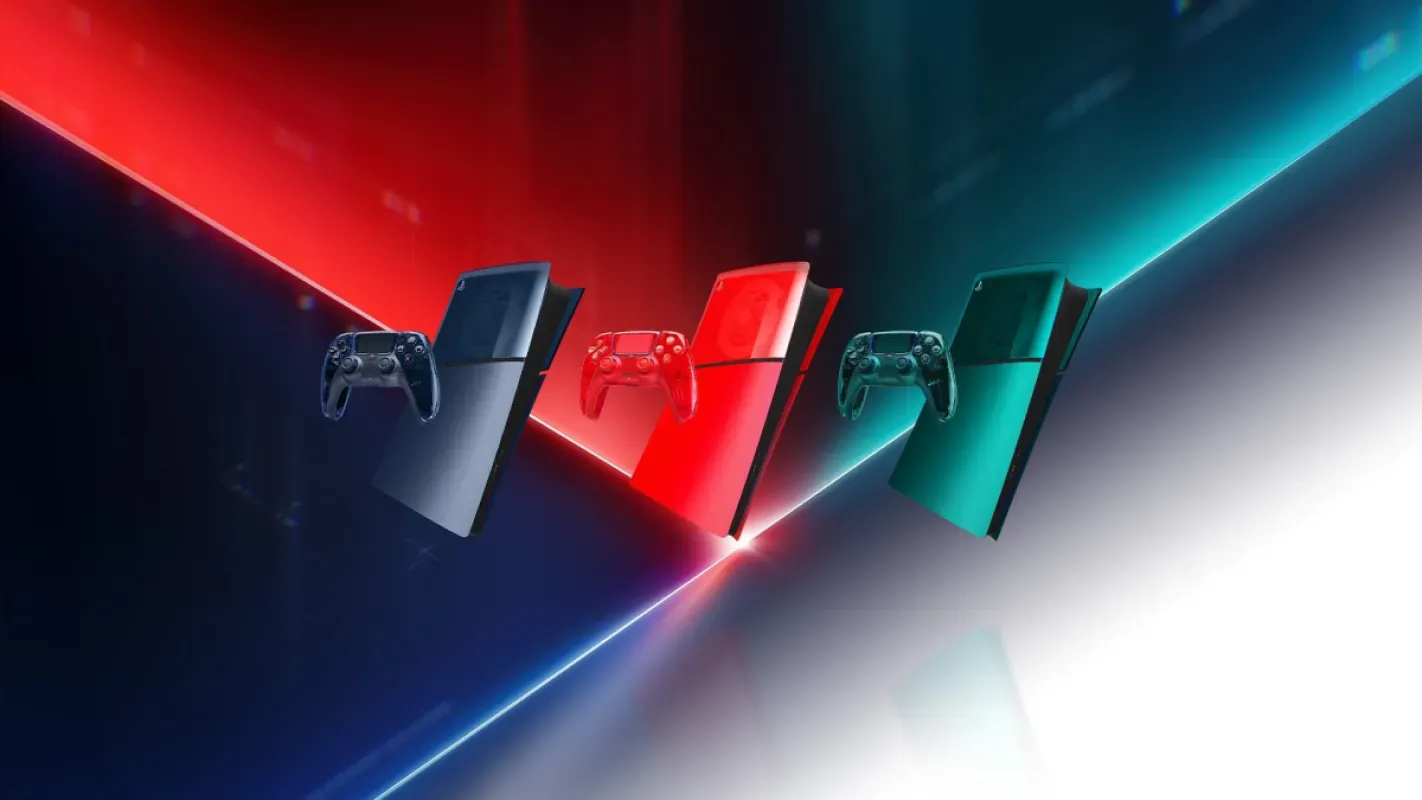 PS5 ganha controles DualSense e tampas transparentes na Prism Collection