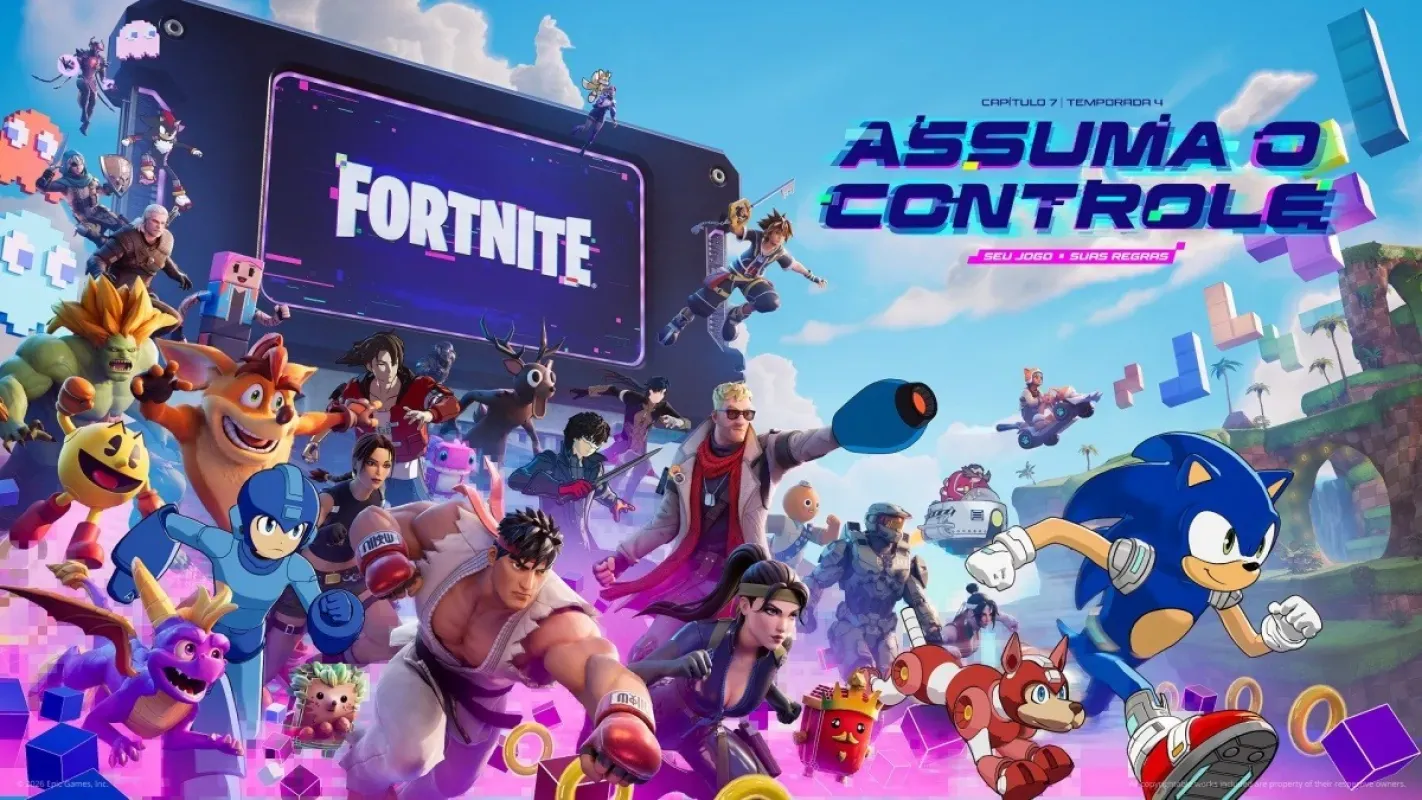 Fortnite ganha cartões-presente no Brasil com valores de R$ 35 a R$ 250