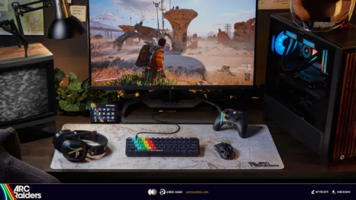 ARC Raiders faz 1 ano e ganha coleção oficial da CORSAIR, SCUF e Elgato com itens exclusivos no jogo